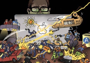 Comic: The Great Online Privacy Battle