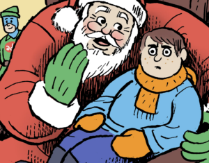 Comic: "How about a DMP for Christmas?"