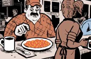 Comic: At The Privacy Diner